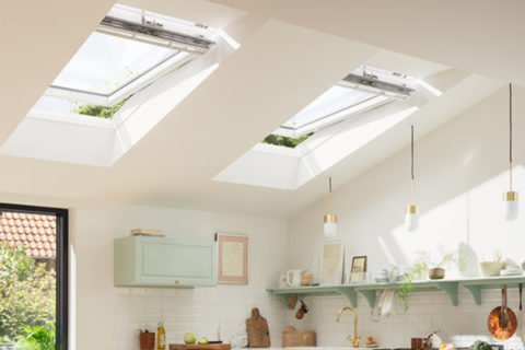 kitchen velux windows